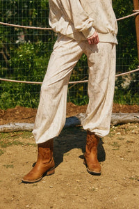 Camo Loose Fit Jogger Pants Taupe