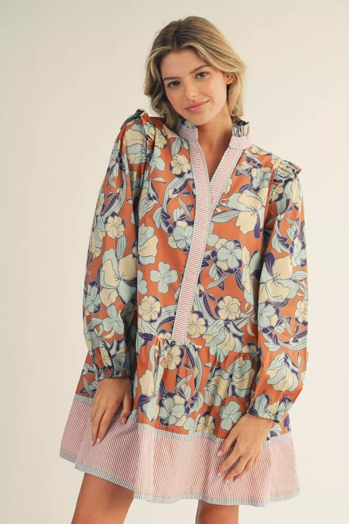 caramel vintage floral print ワンピース　3y caramel vintage floral print ワンピース 3y caramel vintage floral