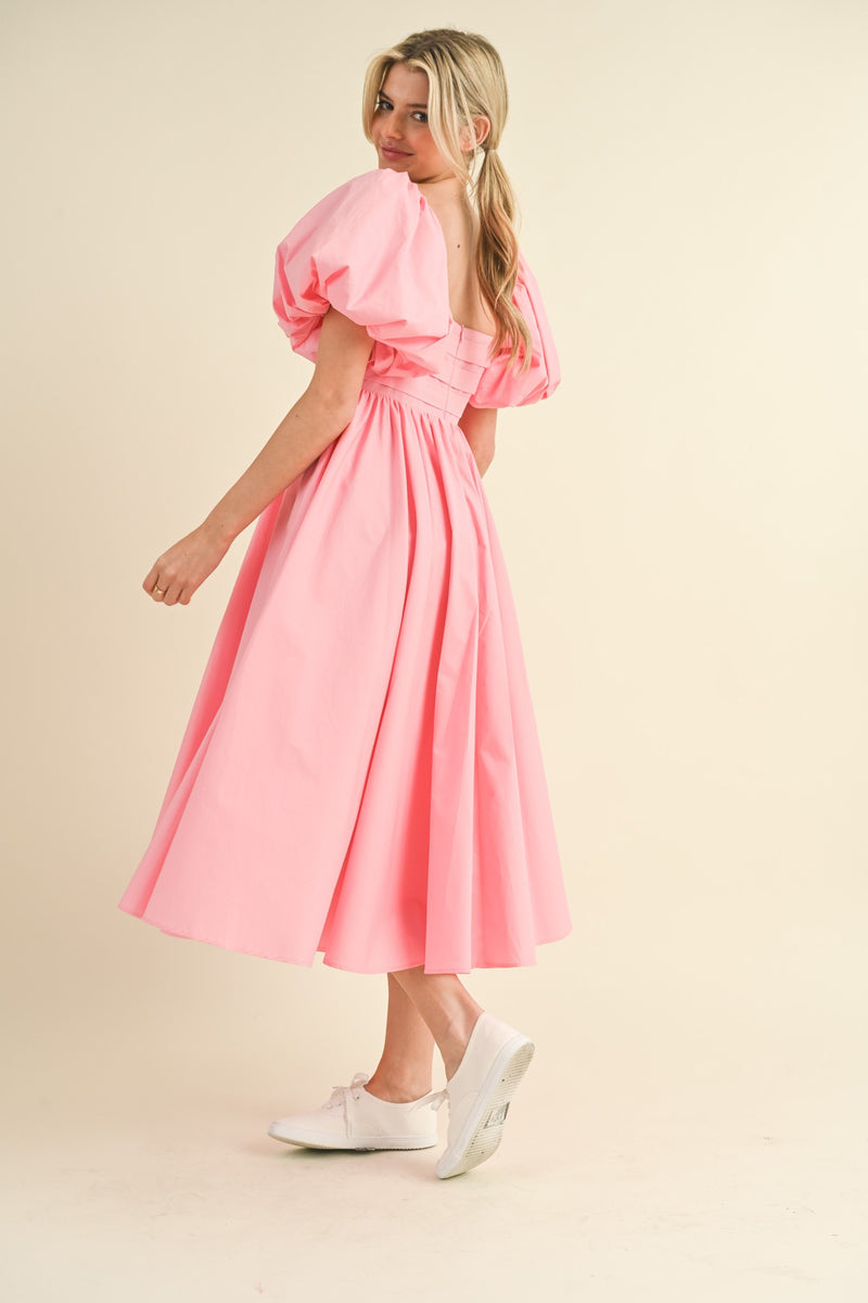 balloon dress pink Duchesse balloon dress Woman, Purple