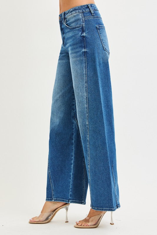 Slouchy Barrel Jeans Dark