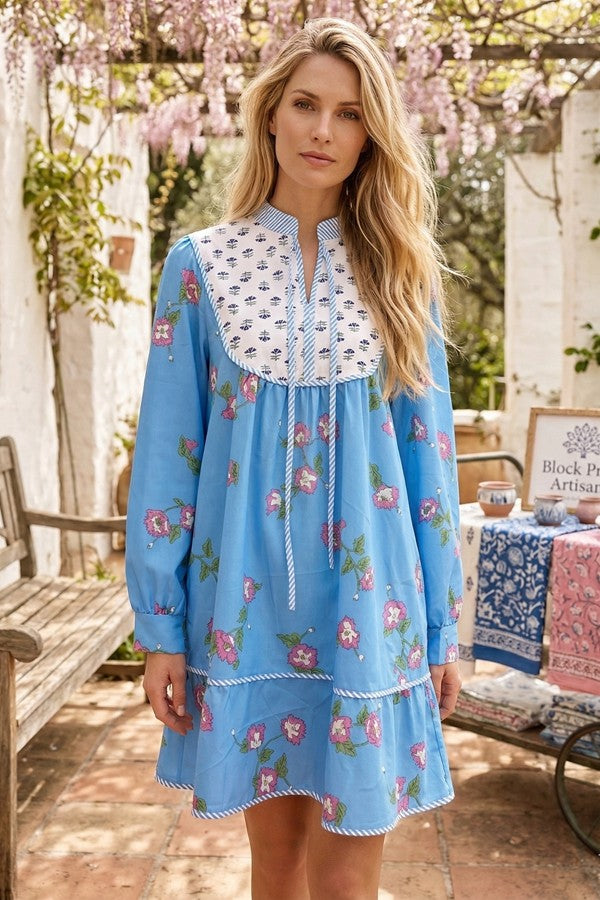 sunday up embroidered dress Women's Sea La Vie Ivory Embroidered Lace Cover Up Mini Dress | Size: M main image 0
