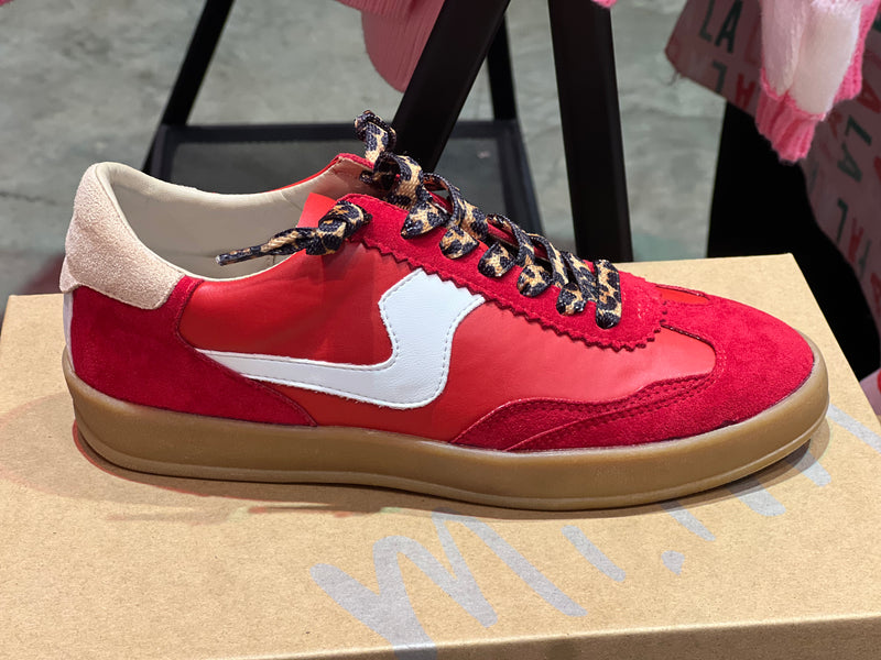 Destiny Platform Sneaker Red