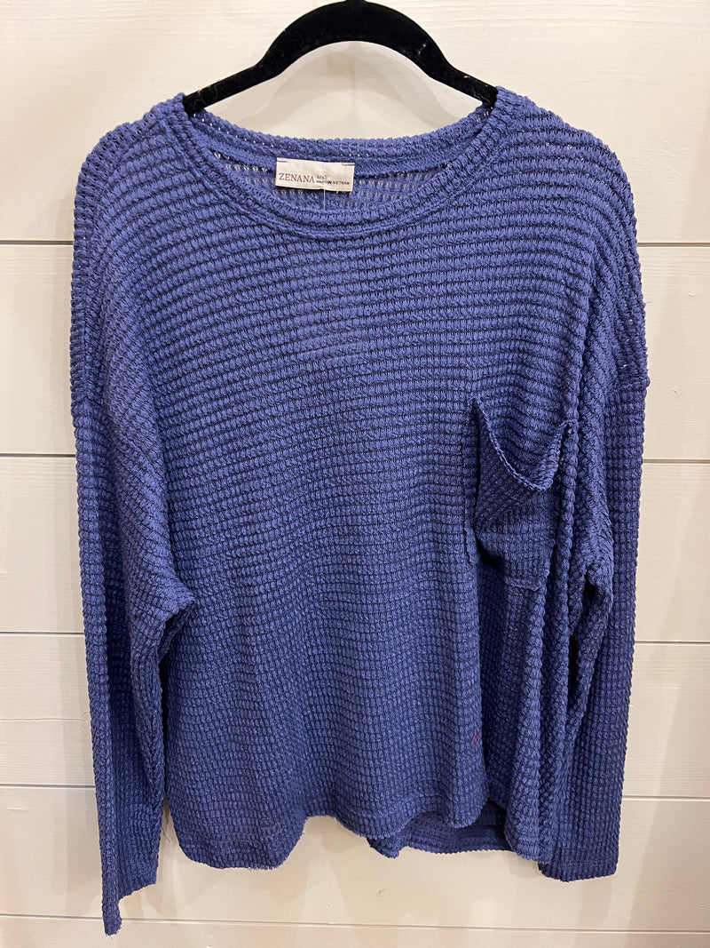 Boat Neck Sweater Marlin