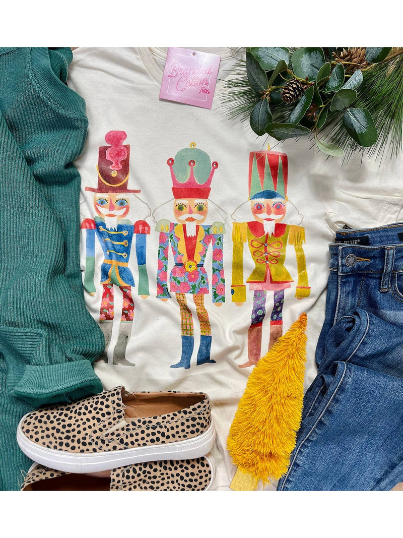Nutcracker Trio Tee Cream