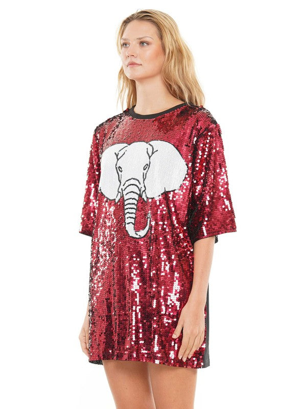 gameday sequin dress Game Day Sequin Mini Dress