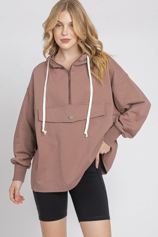 Hoodie Sweatshirt w/Front Pocket Coco