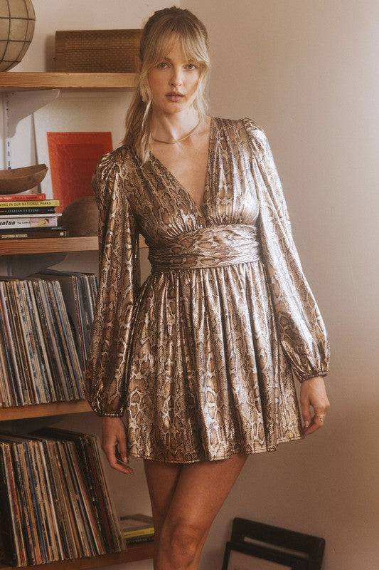 gold pleated mini dress Metallic formal short gold dress