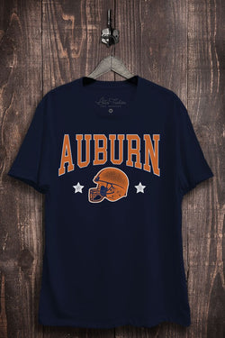 Auburn Football Graphic Tee Navy