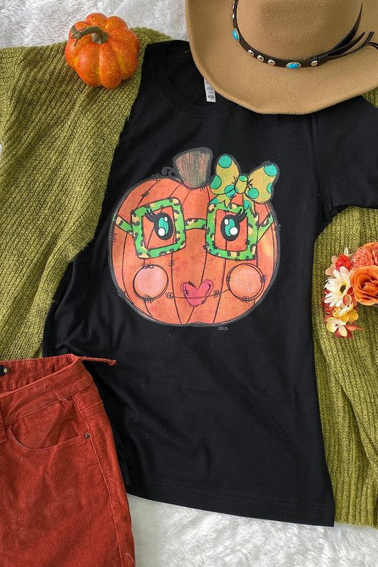 BC Pumpkin Graphic Tee Black