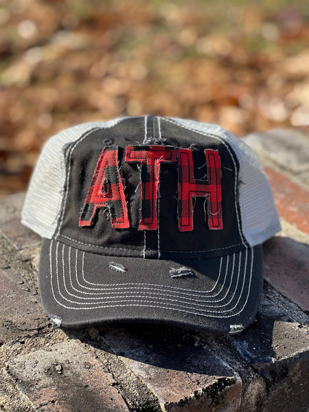 Buffalo Plaid ATH Hat - Southern Fashion Boutique Bliss