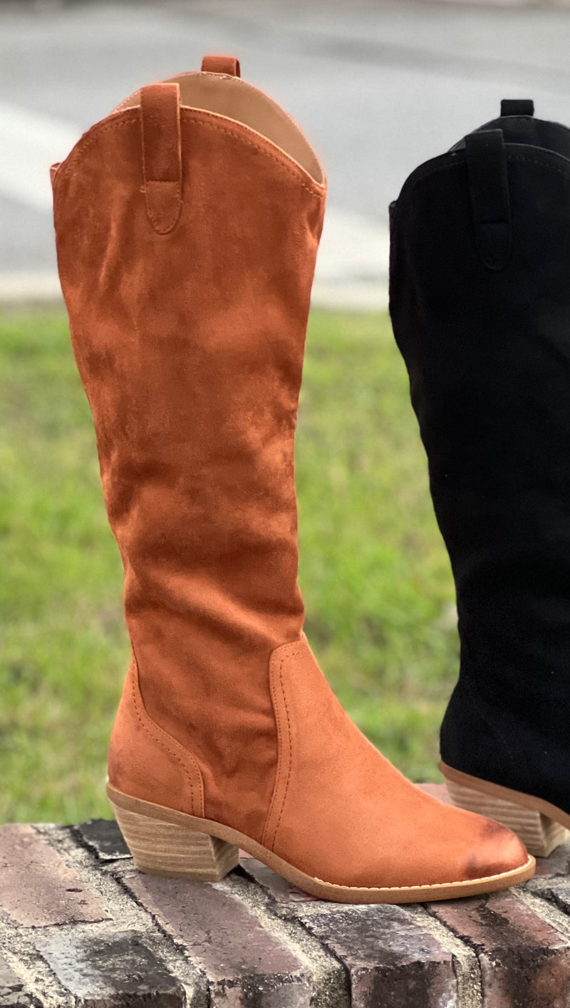 Ccocci Stacey Western Boots Tan