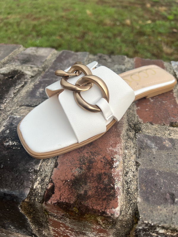 Ccocci Baylor Sandals White