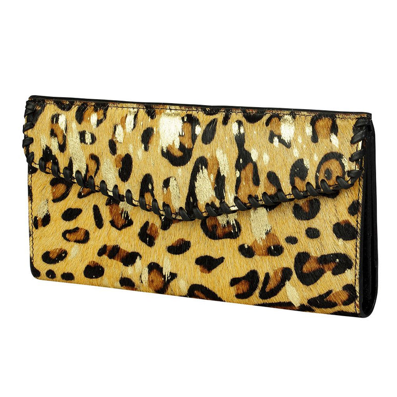 Glair Flair Leopard Harion Wallet